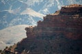 Rock formation Grand Canyon Southrim Royalty Free Stock Photo