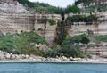 Interesting rock formations at the coast between Tropea and Capo Vaticano