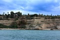 Interesting rock formations at the coast between Tropea and Capo Vaticano