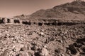 Interesting ruins from rock houses of Tenerife