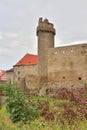 Interesting Strakonice castle in Czech republic Royalty Free Stock Photo