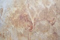 Interesting streaks. Light rusty surface. Smooth surface Royalty Free Stock Photo