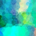 Interesting uneven colorful background texture with blue green Royalty Free Stock Photo