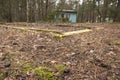 An interesting UWA take on a neglected and abandoned children's sandbox at an urbex holiday resort. Day