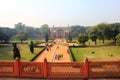 An interesting view of Humayun Tomb campus