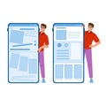 interface empirical design website vector