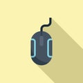 Interface mouse icon flat vector. Web button Royalty Free Stock Photo