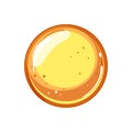 interface round game button cartoon vector illustration