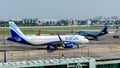 InterGlobe Aviation Ltd, IndiGo Airlines aircraft getting ready for takeoff