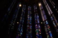 Interior of Aachen Cathedral, Aachener Dom in Germany Royalty Free Stock Photo