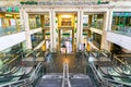 interior of the Abando Idalecio Prieto train station. Royalty Free Stock Photo