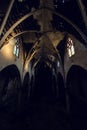 Interior of Abandoned Catholic Church - Buffalo, New York Royalty Free Stock Photo