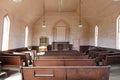 Interior of an Abandoned Church Royalty Free Stock Photo