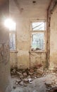 Interior of abandoned house Royalty Free Stock Photo