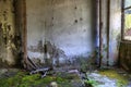 Interior of an abandoned production hall in Romania