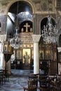 Interior of Agios NikÃÂ³laos RagavÃÂ¡s Church, Athens