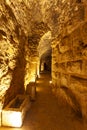 Interior of Ajloun castle, Qala\'at Ar-Rabat, Ajloun, North Jordan, Jordan