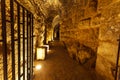 Interior of Ajloun castle, Qala\'at Ar-Rabat, Ajloun, North Jordan, Jordan Royalty Free Stock Photo