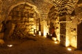 Interior of Ajloun castle, Qala\'at Ar-Rabat, Ajloun, North Jordan, Jordan Royalty Free Stock Photo