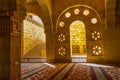 Interior of Al Mustafa mosque, Sinai, Egypt Royalty Free Stock Photo