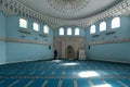 The interior of the Al-Salam Mosque and Arabian Cultural Center in Odessa, Ukraine