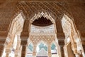 Interior of Alhambra, Granada