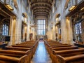 Interior of the All Hallows by the Tower - London