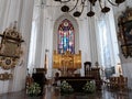 interior, altar, church, catholic, architecture, worship, christianity, christian faith, religion, religious, god, Royalty Free Stock Photo