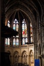 Interior altar of the Saint Louis des Chartrons Catholic Church in Bordeaux