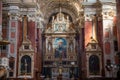 interior of the Schottenkirche or Scots Church in Vienna