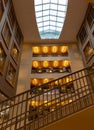 Interior of the Alvin Sherman Library at Nova Southeastern University - Davie, Florida, USA