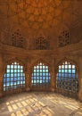 Interior of Amber fort, Jaipur, India Royalty Free Stock Photo
