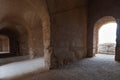 Interior of Amphitheatre of El Jem in Tunisia Royalty Free Stock Photo