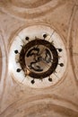 Interior of ancient Albanian church located in Kish Village of Sheki city, Azerbaijan Royalty Free Stock Photo