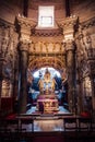 Interior of ancient Cathedral of Saint Domnius inside the Diocletian`s Palace section in Split, Croatia Royalty Free Stock Photo