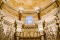 Interior of ancient Cathedral of Saint Domnius inside the Diocletian`s Palace section in Split, Croatia Royalty Free Stock Photo