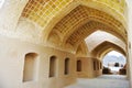 Interior of ancient Khaiele building, Zoroastrian Towers of Silence, YAZD, IRAN Royalty Free Stock Photo