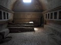 Interior of an Ancient Roman Bath Royalty Free Stock Photo