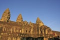 Interior of Angkor Wat temple, Siem Reap, Cambodia Royalty Free Stock Photo