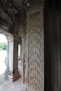 Interior of Angkor Wat Temple, Siem Reap, Cambodia Royalty Free Stock Photo