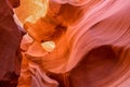 Interior of Antiloppe canyon, page, Arizona USA