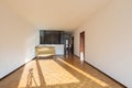 Interior of apartments, empty room