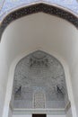 Interior of arch Mosque Royalty Free Stock Photo