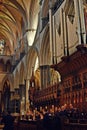 Interior architecture church medieval sacred place