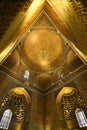 Interior Architecture details at Tilla-Kari (Gold-Covered) Medressa in Samarkand, Uzbekistan.