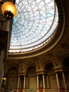 Interior architecture at the Romanian Athenaeum