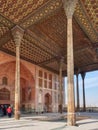 Interior area of Ali Qapu Palace Located inside Imam Square