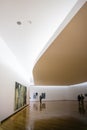 Interior in area at the MIMESIS Art Museum Royalty Free Stock Photo