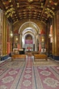 Interior of the Armenian Cathedral Royalty Free Stock Photo