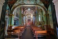 The interior of the atotonilco chapel in mexico Royalty Free Stock Photo